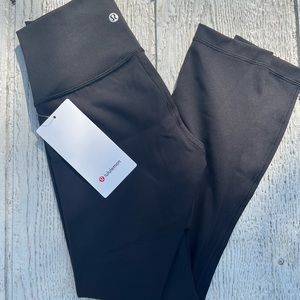 NWT Lululemon 3/4 Black Leggings